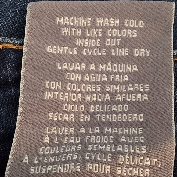 Melissa McCarthy Seven7 Dark Wash Girlfriend Jeans - Picture 5 of 10